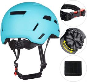 img 1 attached to 🚴 Adult Bike Helmet for Commuter Cycling MTB - ILM Unisex Bicycle Helmets with Adjustable Regulator