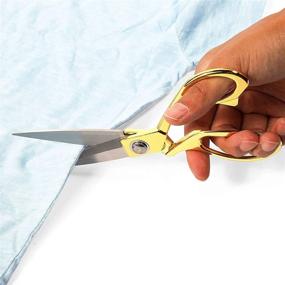 img 3 attached to Stainless Steel Professional Sewing Scissors