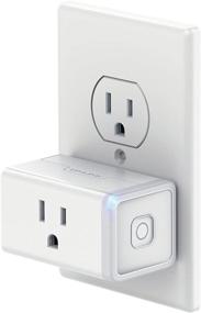 img 2 attached to 🔌 Kasa Smart Plug Classic 15A, Wi-Fi Outlet for Smart Home with Alexa & Google Home Compatibility, No Hub Required, UL Certified, 2.4G WiFi Support Only, 1-Pack (HS105), White