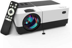 img 4 attached to 🎥 Enhance Your Outdoor Movie Experience with the Best 84-LED HD Projector: Dolby Sound, 1080P & 176'' Display Supported, 50,000 Hrs LED Lamp Life