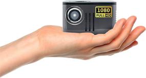 img 4 attached to 📽️ AAXA P7 Mini Projector: Battery-Powered, Full HD 1080P Resolution, 30,000 Hours LED, Onboard Media Player (Renewed)