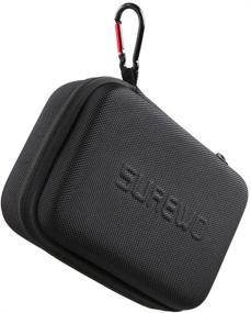 img 4 attached to 📷 Compact Protective Carrying Case Bag for GoPro Hero 10/9/8/7/(2018)/6/5 Black, Session 5/4, Hero 3+, DJI Action Camera & More - Ideal for Travel and Storage