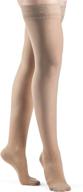 🧦 sigvaris women’s sheer 780 thigh-highs with grip top, closed toe, 15-20mmhg логотип