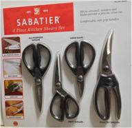 sabatier piece kitchen shears all purpose logo