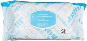 img 3 attached to 👶 Amazon Elements Baby Wipes: Unscented, White 720 Count, Flip-Top Packs - Hypoallergenic & Gentle Baby Care Essential