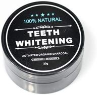 revitalize your smile with new active organic teeth whitening charcoal powder logo