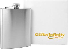 img 1 attached to 🎁 Ultimate Stainless Flask Set - Gifts Infinity: The Perfect Gift for Any Occasion!