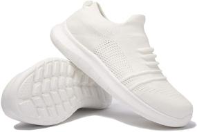 img 4 attached to MAINCH Fashion Sneakers Walking Athletic Men's Shoes in Athletic