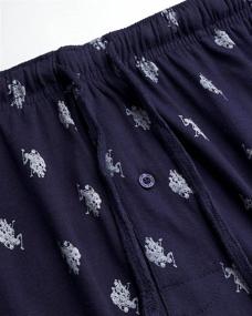 img 3 attached to 👖 Sleep & Lounge in Style with U.S. Polo Assn's Men's Pajama Pants