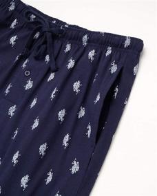 img 2 attached to 👖 Sleep & Lounge in Style with U.S. Polo Assn's Men's Pajama Pants