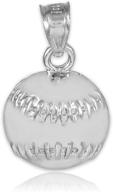 sports charms baseball softball sterling logo