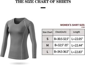 img 1 attached to Compression Running Workout T Shirt Baselayer Sports & Fitness