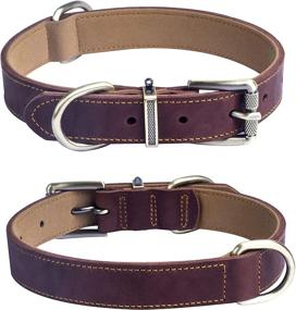 img 3 attached to Jatinoo Classic Genuine Leather Martingale