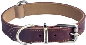 img 4 attached to Jatinoo Classic Genuine Leather Martingale