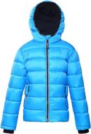 water resistant thick quilted jackets & coats for boys - rokka rolla clothing logo