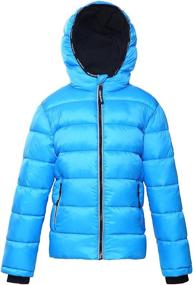 img 4 attached to Water Resistant Thick Quilted Jackets & Coats for Boys - Rokka Rolla Clothing