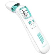 🌡️ mosen medical infrared thermometer - baby, adults, body surface, forehead & ear, memory, 1s measurement, age selection, magnetic switching logo