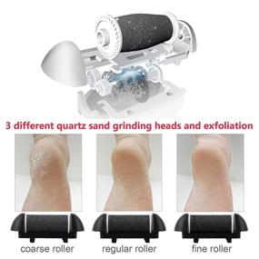 img 2 attached to Callus Remover Electric Roller Heads