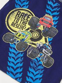 img 1 attached to Blaze Monster Machines T Shirt Heather