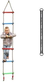 img 4 attached to Six Section Climbing Set Tree Children Equipment