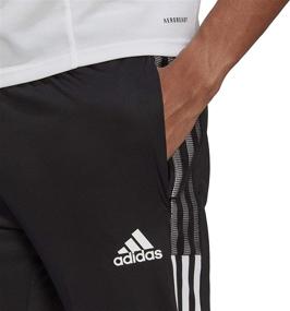 img 3 attached to 👖 Adidas Men's Black Medium Pants: Sleek Style with Comfort