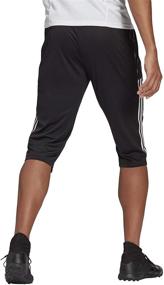 img 2 attached to 👖 Adidas Men's Black Medium Pants: Sleek Style with Comfort