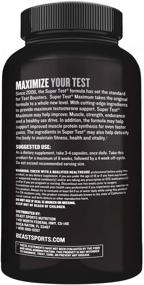 img 3 attached to 💪 Ultimate Testosterone Boosting Stack: Beast Super Test Max (120) + Testovox Muscle Builder (60 caps) - Extreme Sports Supplement to Fuel Muscle Growth, Fat Loss, and Boost Libido