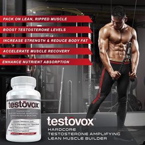 img 2 attached to 💪 Ultimate Testosterone Boosting Stack: Beast Super Test Max (120) + Testovox Muscle Builder (60 caps) - Extreme Sports Supplement to Fuel Muscle Growth, Fat Loss, and Boost Libido