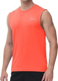 img 2 attached to Cakulo Workout Sleeveless Running Bodybuilding Sports & Fitness for Water Sports