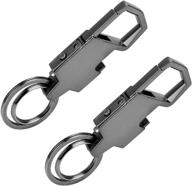 🔑 compact 3-in-1 keychain: anti-lost device, led light, and bottle opener логотип