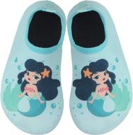 non slip water shoes for toddler girls: introducing bomkinta swim footwear logo