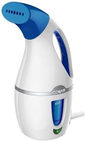 img 4 attached to 👕 Conair CompleteSteam 1100W Handheld Fabric Steamer, White/Blue