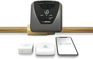 leaksmart water leak detection starter kit: automatic shutoff valve, leak sensor, and smart hub included logo