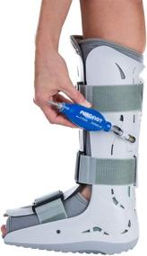 img 1 attached to 👟 Foam Pneumatic Walker Brace/Walking Boot by Aircast