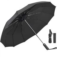 🌂 ultimate protection: jukstg ergonomic windproof waterproof umbrellas logo