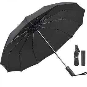 img 4 attached to 🌂 Ultimate Protection: JUKSTG Ergonomic Windproof Waterproof Umbrellas