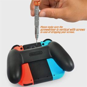 img 1 attached to 🔧 TEKPREM Y00 Triwing Screwdriver: Ultimate Tool for Nintendo Switch Joycon Controller Repair