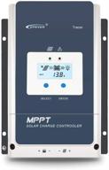 epever 60a mppt solar charge controller 12v/24v/36v/48v 🌞 dc | max.pv 150v solar panel regulator (tracer 6415 an) logo