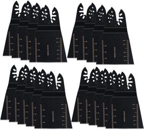 img 4 attached to HIFROM Precision Wide Segmented Oscillating Multi Tool Saw Blades - 🔪 Ideal Replacement for Fein Multimaster, Bosch, Craftsman, Dremel & More (18 Pack)