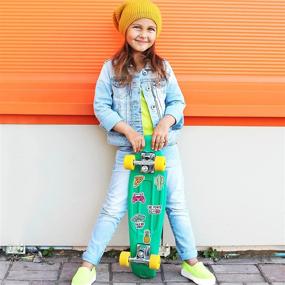 img 1 attached to 🌈 Cute Colorful Water Bottle Stickers - 200 Pcs/Pack: VSCO Aesthetic Variety for Hydroflask Laptop Skateboard Computer Phone Helmet Guitar - Waterproof Vinyl Bulk Decals for Teens Girls Kids