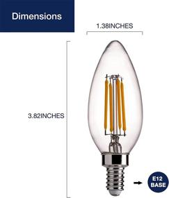 img 2 attached to 💡 Candelabra Bulbs with B11 E12 Base