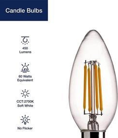 img 3 attached to 💡 Candelabra Bulbs with B11 E12 Base