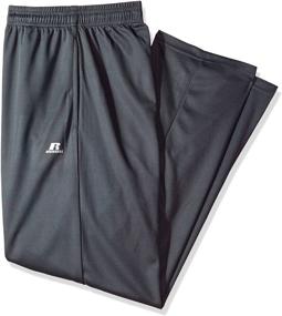 img 1 attached to Расселл Эзетлетик Мужская спортивная футболка Dri Power черного цвета