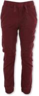 one point stretch sweatpants burgundy boys' clothing for pants logo