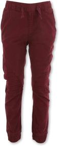 img 4 attached to ONE POINT Stretch Sweatpants Burgundy Boys' Clothing for Pants