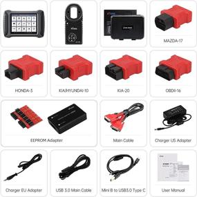 img 3 attached to XTOOL X100 Pad3 Key Programming Tool with All Systems Diagnosis, Key Programming, 22 Reset Functions for Injector Coding, ABS Bleeding, BMS, DPF, EPB, EPS, Oil Reset, TPMS Reset, and Throttle