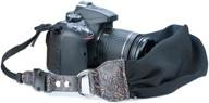 📷 черный винтажный шелковый шарф-ремень для плеча камеры от sugelary - ремень для dslr-камер nikon canon sony pentax логотип