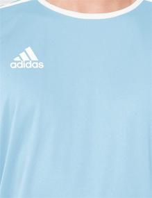 img 2 attached to Футболка Adidas Entrada белая - одежда для мальчиков: идеальная спортивная одежда для детей.