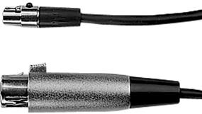 img 1 attached to Shure WA310 4ft Адаптерный кабель для микрофона: 4-контактный мини-разъем (TA4F) к разъему XLR Female.