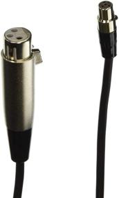 img 2 attached to Shure WA310 4ft Адаптерный кабель для микрофона: 4-контактный мини-разъем (TA4F) к разъему XLR Female.